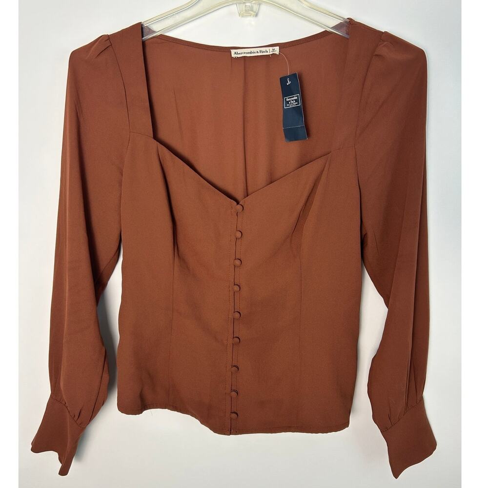 Abercrombie & Fitch Rust Blouse